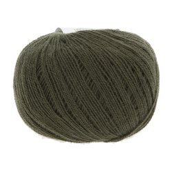 Lang Yarns - Cashmere Ekstra Lace Fv. 99 Army Grn