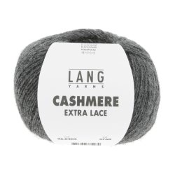 Lang Yarns - Cashmere Ekstra Lace Fv. 205 Mrk Gr Melange