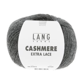 Lang Yarns - Cashmere Ekstra Lace Fv. 205 Mrk Gr Melange