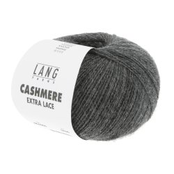 Lang Yarns - Cashmere Ekstra Lace Fv. 205 Mrk Gr Melange
