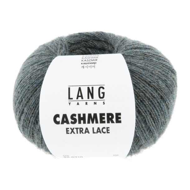 Lang Yarns - Cashmere Ekstra Lace Fv. 210 Due Bl