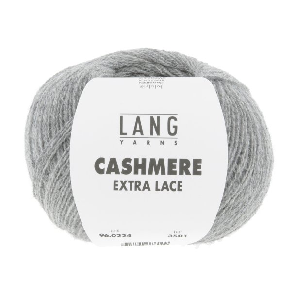 Lang Yarns - Cashmere Ekstra Lace Fv. 224 Gr Melange