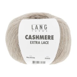 Lang Yarns - Cashmere Ekstra Lace Fv. 226 Sand Melange