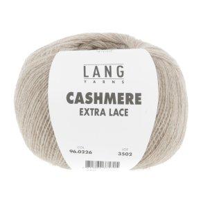 Lang Yarns - Cashmere Ekstra Lace Fv. 226 Sand Melange