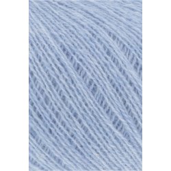 Lang Yarns - Cashmere Ekstra Lace Fv. 233 Lys Jeans Melange