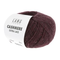 Lang Yarns - Cashmere Ekstra Lace Fv. 262 Vinrd Melange