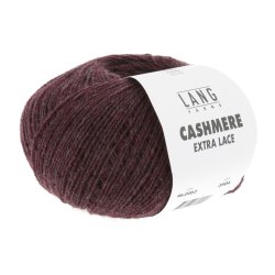 Lang Yarns - Cashmere Ekstra Lace Fv. 262 Vinrd Melange