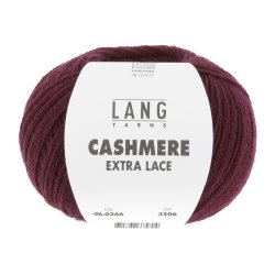 Lang Yarns - Cashmere Ekstra Lace Fv. 266 Br Melange