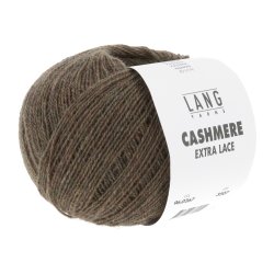 Lang Yarns - Cashmere Ekstra Lace Fv. 267 Choko Melange
