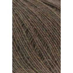 Lang Yarns - Cashmere Ekstra Lace Fv. 267 Choko Melange