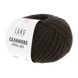 Lang Yarns - Cashmere Ekstra Lace Fv. 268 Mrk Brun Melange