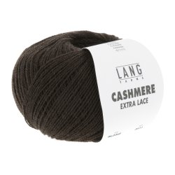 Lang Yarns - Cashmere Ekstra Lace Fv. 268 Mrk Brun Melange