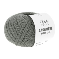 Lang Yarns - Cashmere Ekstra Lace Fv. 293 Efeu Melange