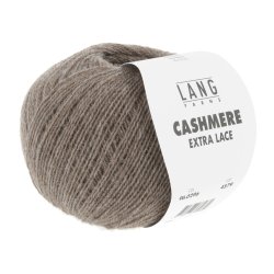 Lang Yarns - Cashmere Ekstra Lace Fv. 296 Sten Melange