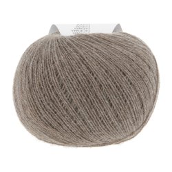Lang Yarns - Cashmere Ekstra Lace Fv. 296 Sten Melange