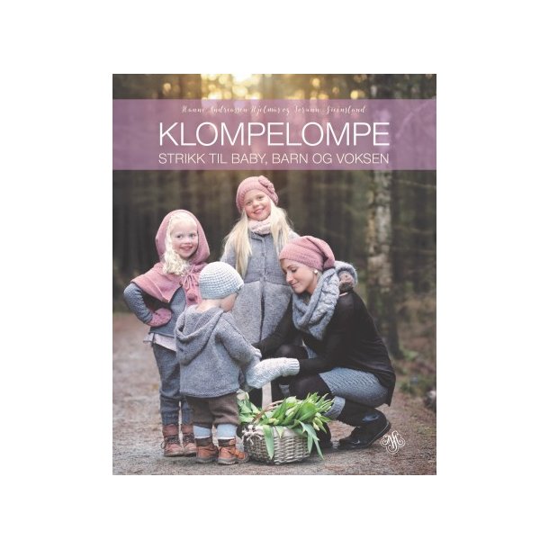 KlompeLompe Bogen - Strik til baby,barn og voksen - SANDNES - OPSKRIFTER MÆRKER - Thecornershop.dk - Billigt hobby og Interiør.