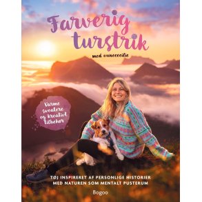 Farverig Turstrik - Strikkebog