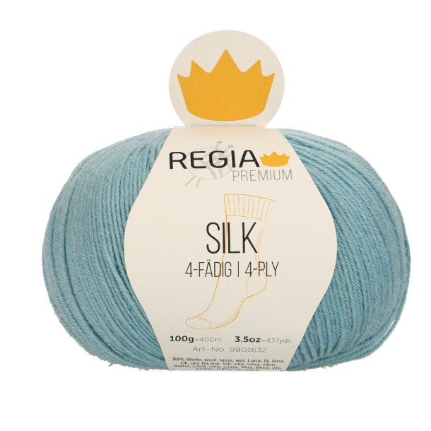 Regia Premium Silk Fv. 60 Pastel Turkis