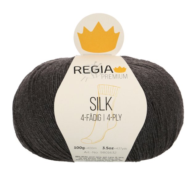 Regia Premium Silk Fv. 98 Antrazit Melange