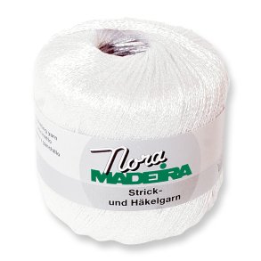 Madeira Nora Effektgarn Fv 301 hvid