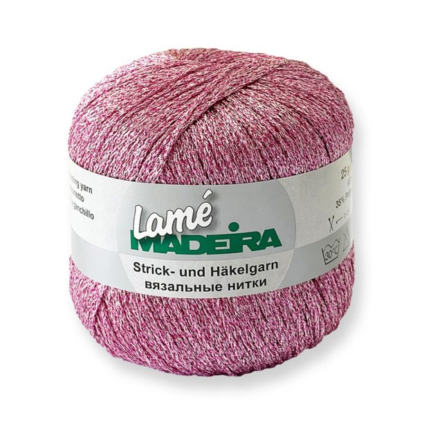 Madeira Lam - Effektgarn Fv 413 pink