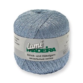 Madeira Lam - Effektgarn Fv 433 Lys Bl