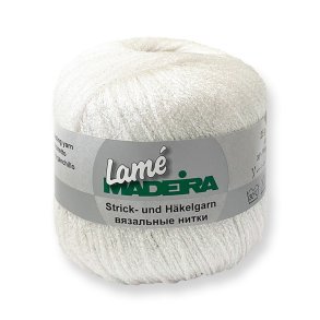 Madeira Lam - Effektgarn Fv 400 Hvid
