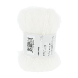 Lang Yarns - Lace Superkid Mohair Fv. 992.0001 Hvid