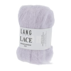 Lang Yarns - Lace Superkid Mohair Fv. 992.0007 Lys Lilla