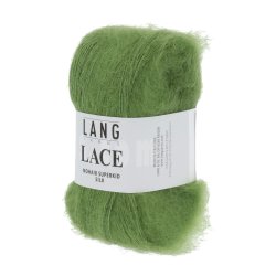 Lang Yarns - Lace Superkid Mohair Fv. 992.0016 Grs Grn