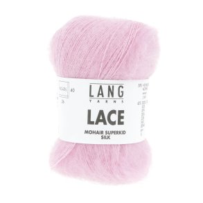 Lang Yarns - Lace Superkid Mohair Fv. 19 Orkide