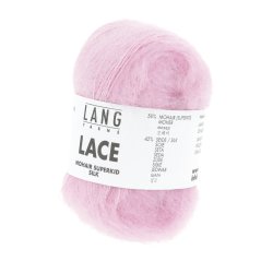 Lang Yarns - Lace Superkid Mohair Fv. 19 Orkide
