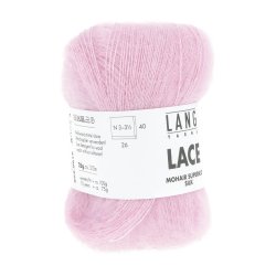 Lang Yarns - Lace Superkid Mohair Fv. 19 Orkide