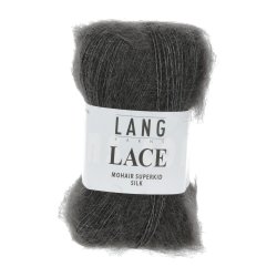 Lang Yarns - Lace Superkid Mohair Fv. 992.0070 Antrazit