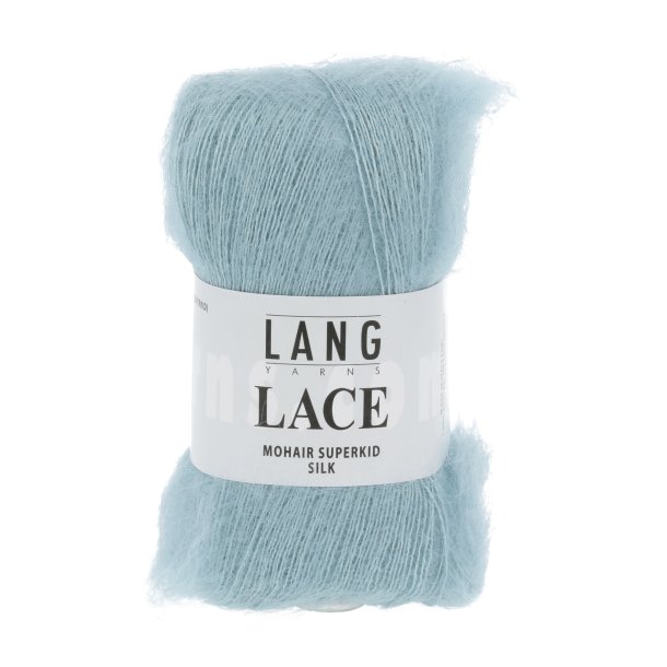 Lang Yarns - Lace Superkid Mohair Fv. 992.0072 Himmel Bl