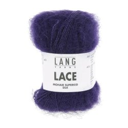Lang Yarns - Lace Superkid Mohair Fv. 90 Royal Purple