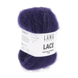 Lang Yarns - Lace Superkid Mohair Fv. 90 Royal Purple
