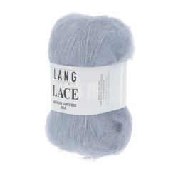 Lang Yarns - Lace Superkid Mohair Fv. 992.0133 Lys Jeans Bl