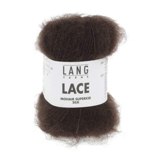 Lang Yarns - Lace Superkid Mohair Fv. 268 Espresso