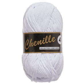 Lammy - Chenille 4 Fv. 05 Hvid
