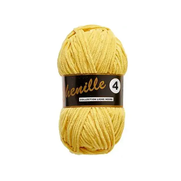 Lammy - Chenille 4 Fv. 510 Gul