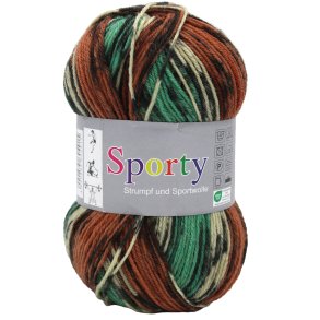 Sporty Str�mpegarn Fv. 658 Brun/Gr�n/Natur Multi