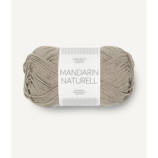 Sandnes - Mandarin Naturell Farve 2431 Sand