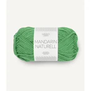 Sandnes - Mandarin Naturell Farve 8236 Jelly Bean Green
