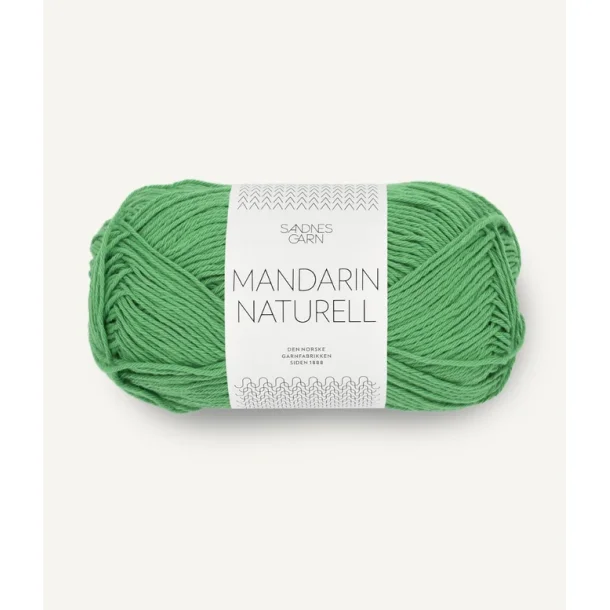 Sandnes - Mandarin Naturell Farve 8236 Jelly Bean Green