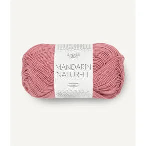 Sandnes - Mandarin Naturell Farve 4323 Rosa