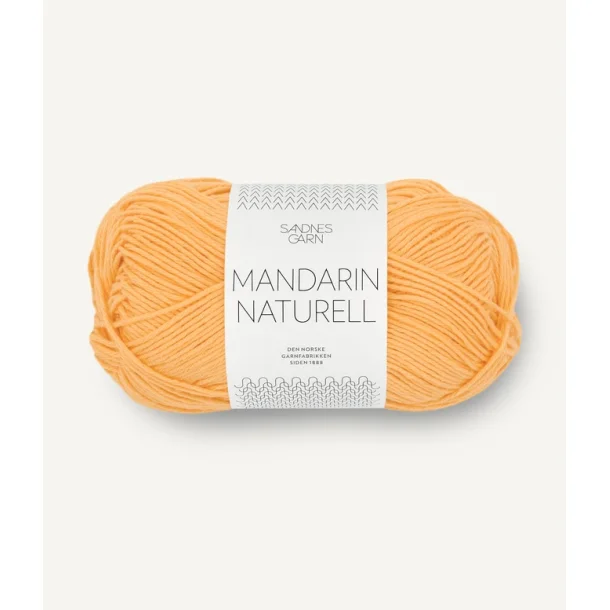 Sandnes - Mandarin Naturell Fv.  2206 Gul