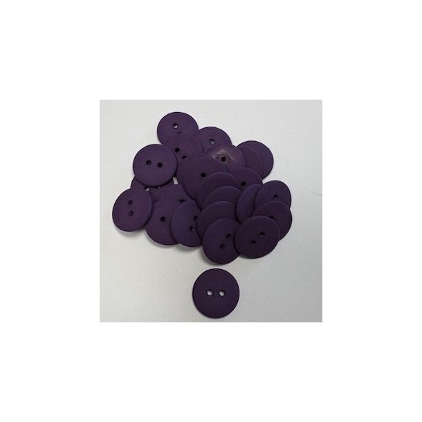 Plastknap Lilla 20mm 50 stk (Restsalg)