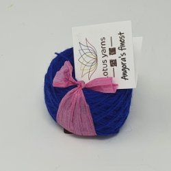 Lotus Yarn - Angora`s Finest Fv. 21 Bright Blue