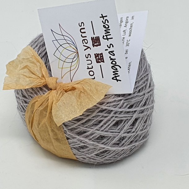 Lotus Yarn - Angora`s Finest Fv. 56 Gletcher Grey